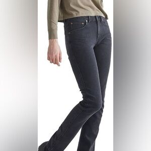 Duer Denim Mid Rise Slim Women’s Jeans Grey 29x32